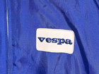 Vintage Nos Oem Blue Satin Vespa Scooter Jacket 1970 s Swingster  Men s Medium