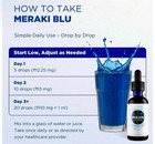 Meraki Blue     Cognitive And Cellular Support - Brand New In Box  