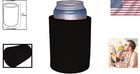 Superior Insulated Black Foam Can Cooler - 12oz Size With Condensation Control
