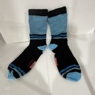 Marvel Thor Men   s Crew Socks 1 Pair -black blue Cotton Graphic