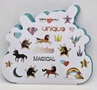Lot Of 6 Unicorn Journal Sticker Books Set Notebooks Magical  Unique  Divine