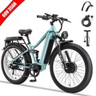 K801 Dual Motor Peak 6000w K801 60v 35ah Electric Mountain Bike For Adults