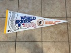 Vintage San Diego Padres Pennant 1984 World Series Swinging Friar W Roster Gwynn