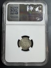 Ethiopia King Menelik Ii Gersh Ee1891a  1899 Antique Silver Co  n Ngc Ms62 Km  12