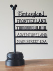 Disneyland Lands 10 5  Adjustable Miniature Street Sign Disney Parks Home Decor