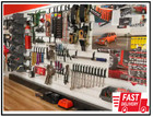 J And L Garage Hooks For Geartrack Or Gearwall  8-pack 