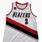 2014-15 Cj Mccollum  3 Game Worn Portland Trailblazers Issued Basketball Jersey