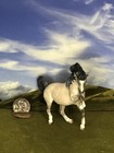Ooak Breyer Cm Custom Stablemate Horse  By D  Williams rose Gray Beauty  