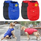 Winter Pet Dog Vest Jacket Warm Waterproof Clothes Padded Puppy Coat Small Large