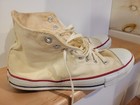 Converse Chuck Taylor All Star High Size 11 Made In Usa Cream Vintage