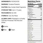 California Pistachio Kernels     Kosher  Raw  Vegan     By Food To Live