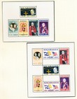 Nicaragua - 823a   C436a Perf   Imperf S s - Pope   Cardinal - 1959   2 Pix - A