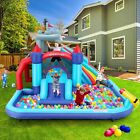 Inflatable Bounce House Water Slides For Kids Backyard W blower   Splash Pool     