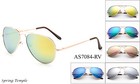 Sunglasses Mirror Lens Eyewear Pilot Style Metal Frame Classic Retro Uv 100 