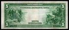 1914  5 Large Size Philadelphia Federal Reserve Note   Crisp Vf  To Xf 