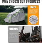 Skid Steer Cab Cover Fit Bobcat  Cat  John Deere  Case  New Holland Etc  Water