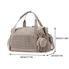 Diaper Bag Tote Hospital Bag For Labor Delivery Baby Bag With Pacifier Case