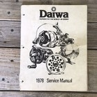 1978 Daiwa Fishing Reels Service Manual   Misc