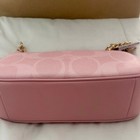 New 2025 Coach Powder Pink Teri Shoulder Bag In Signature Canvas