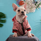 Luxury Fashion Hoodie Sweater Shirt Dog Apparel Pet Clothes  High Quality Pink