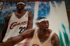 Rare Vintage    Lebron James  2004 Cavaliers Basketball Poster  sprite Nba Promo