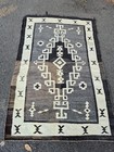 Navajo 1930s-40s Two Grey Hills 65x42 Rug Weaving