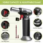Homitt Butane Torch With Fuel Gauge  Refillable Soldering Cooking Torch Lighter