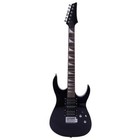 39  Full Size Black Electric Guitar With Bag accessories School Band Beginner