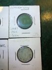 Six Washington State Tax Tokens - Plastic  Aluminum  Varieties