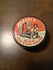 1900 s-1930 s Banner Black Shoe Stain Polish  Black Americana  Vintage Rare 4