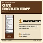Coconut Auil Ear Drops - 100  Organic Coconut Oil - 1 Fl Oz