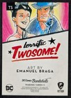 Catwoman Batman 2018 Cryptozoic Dc Bombshells Terrific Twosome Card  t5  nm 