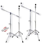 Drum Cymbal Stands  4-pack    Boom Arm Counterweight Adapter Double Braced Legs