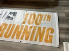 C 2016 Indy 500 100th Running Banner Sign Indianapolis Motor Speedway Rare  Ims