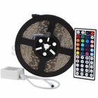 5m Led Strip Lights Kit With Remote And Power Supply Color Changing Rope Light