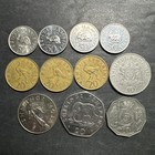 Tanzania Instant Coin Collection Lot Of 11 Coins Variety Elephant 10 20 Shilingi