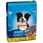 Kibbles  n Bits Dry Dog Food  Original Savory Beef   Chicken Flavors  45 Lb  Bag