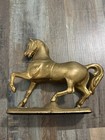 Vintage Antique Cast Metal Spelter Figure Topper Horse