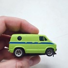 Aurora Afx Magnatraction Green Dodge Street Van Ho Scale Slot Car Preowned