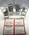 Vintage Nfl Philadelphia Eagles Coca Cola Drinking Glasses Set Of 4 W Coupon Nos