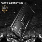 Dexnor For Samsung Galaxy Note 20 5g Case Heavy Duty Rugged Cover With Kickstand
