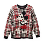 Disney Parks Mickey Mouse Plaid Christmas Spirit Jersey Sweater Wdw  Xl