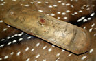    Carved Wooden Dough Bowl Primitive Wood Trencher Rustic Home Decor 19 Inch   
