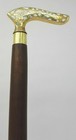 Victorian Style Brass Designer Handle Antique Walking Stick Wooden Nautical Cane