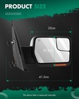 Towing Mirrors For Ford F150 2004 2014 Power Heated Turn Signal Puddle Lamps