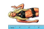Wwe Maryse Wrestling Water Resistant Sticker Wwf Wcw Aew Nxt