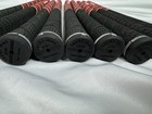 Golf Grips Tacki-mac Dual Molded 10in Long Red Lot Of 9