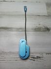 Genuine Mighty Bright Book Light Reading Clip On Long Neck Blue Black Adjustable