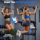 Power Tower Pull Up Bar Station For Home Gym Beginners Full Body Workout