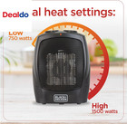 Portable Space Heater  Room Space Heater With Carry Handle For Easy Transport